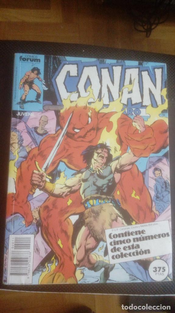 C&oacute;mics: CONAN EL B&Aacute;RBARO. RETAPADO. N&ordm; 141 al 145. - Foto 1