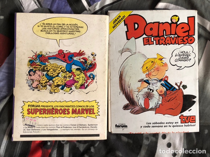 C&oacute;mics: LOTE COMIC FORUM: LOS 4 FANT&Aacute;STICOS, DAREDEVIL, SPIDERMAN - Foto 2