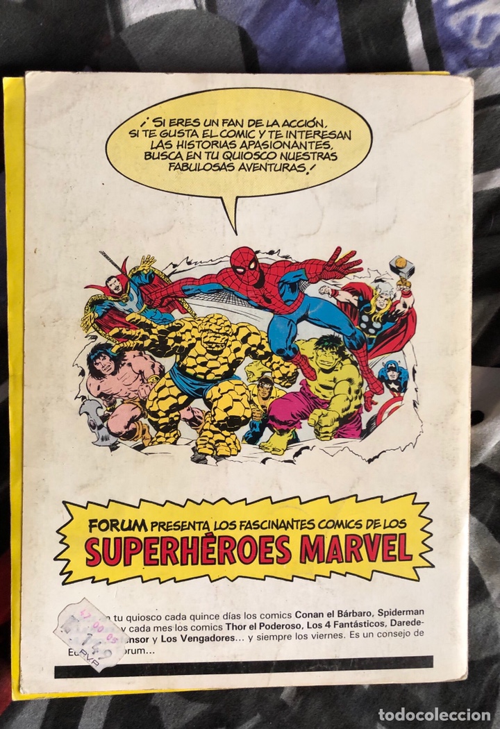 C&oacute;mics: LOTE COMIC FORUM: LOS 4 FANT&Aacute;STICOS, DAREDEVIL, SPIDERMAN - Foto 4
