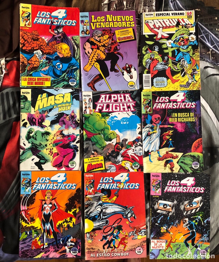 C&oacute;mics: LOTE COMIC FORUM: LOS 4 FANT&Aacute;STICOS, DAREDEVIL, SPIDERMAN - Foto 8