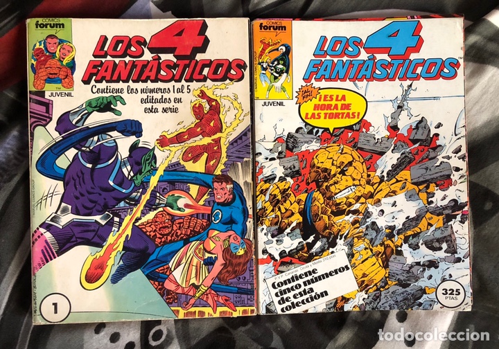 C&oacute;mics: LOTE COMIC FORUM: LOS 4 FANT&Aacute;STICOS, DAREDEVIL, SPIDERMAN - Foto 1