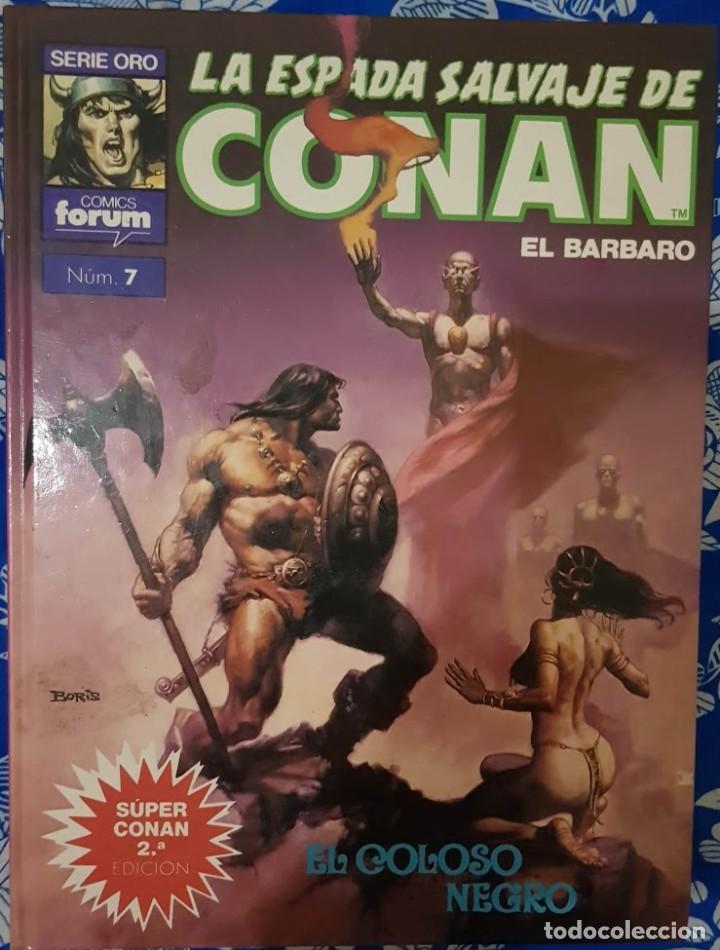 C&oacute;mics: SUPERCONAN 7, 2&ordf; EDICI&Oacute;N. ESPADA SALVAJE DE CONAN. TOMO FORUM - Foto 1