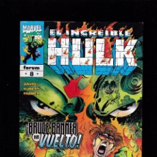 Cómics: EL INCREIBLE HULK - Nº 8 - VOL. 3 - VUELTA A CASA- OCTUBRE 1998 - FORUM -