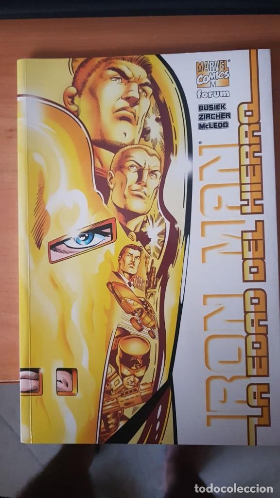 C&oacute;mics: IRON MAN: LA EDAD DEL HIERRO - TOMO - FORUM - Foto 1