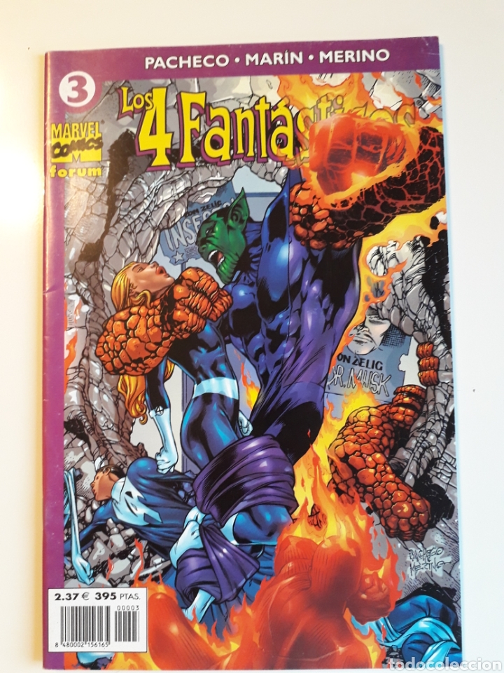 C&oacute;mics: Los 4 fantasticos vol 4 num 3. Ed f&oacute;rum - Foto 1