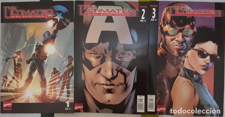 C&oacute;mics: ULTIMATES VOL 1, 1 A 3 (COMPLETA). MARK MILLAR, BRIAN HITCH. FORUM - Foto 1