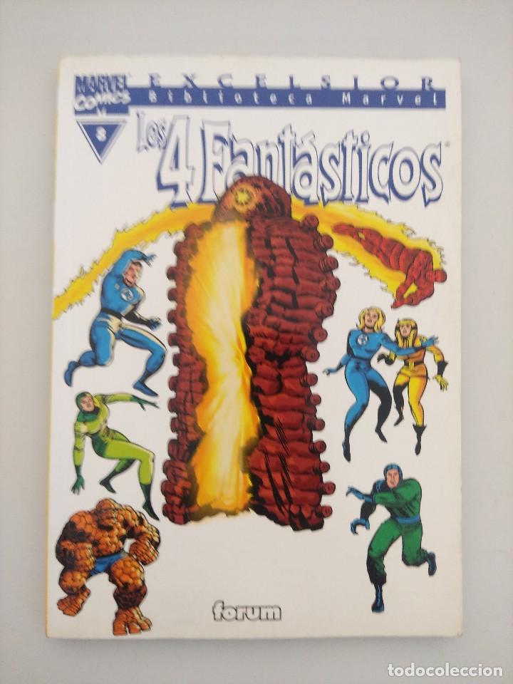C&oacute;mics: LOS 4 FANTASTICOS N&ordm;8/BIBLIOTECA MARVEL. - Foto 1