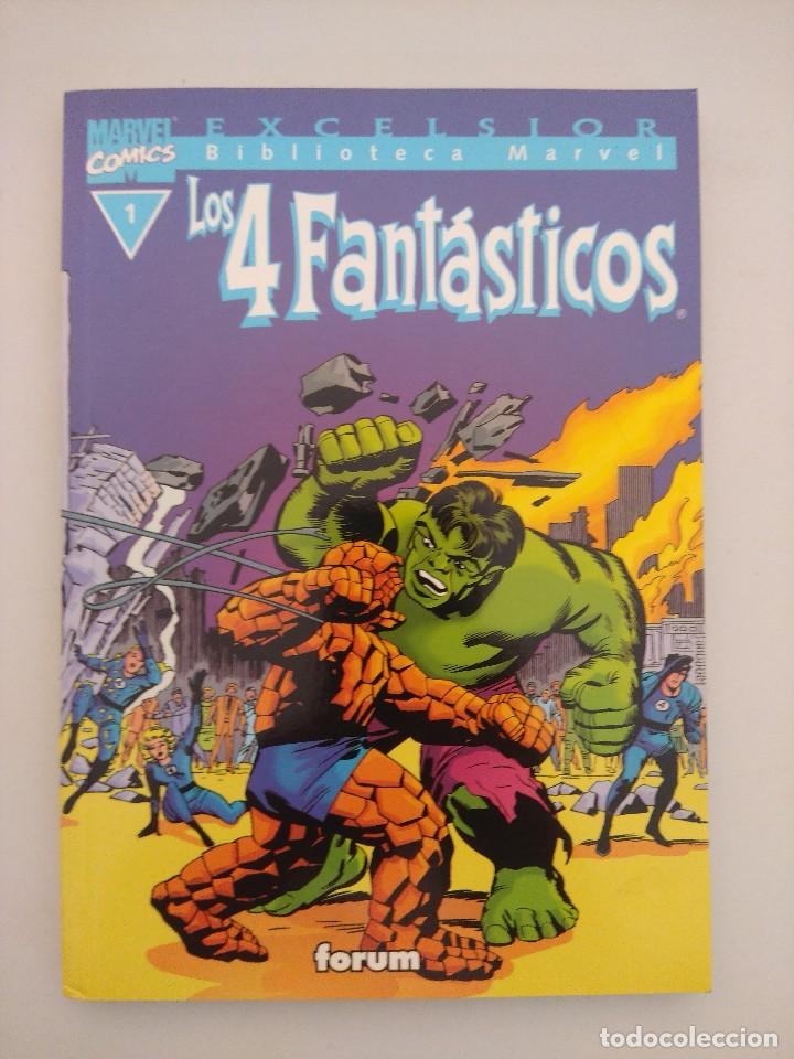 C&oacute;mics: LOS 4 FANTASTICOS N&ordm;1/BIBLIOTECA MARVEL. - Foto 1