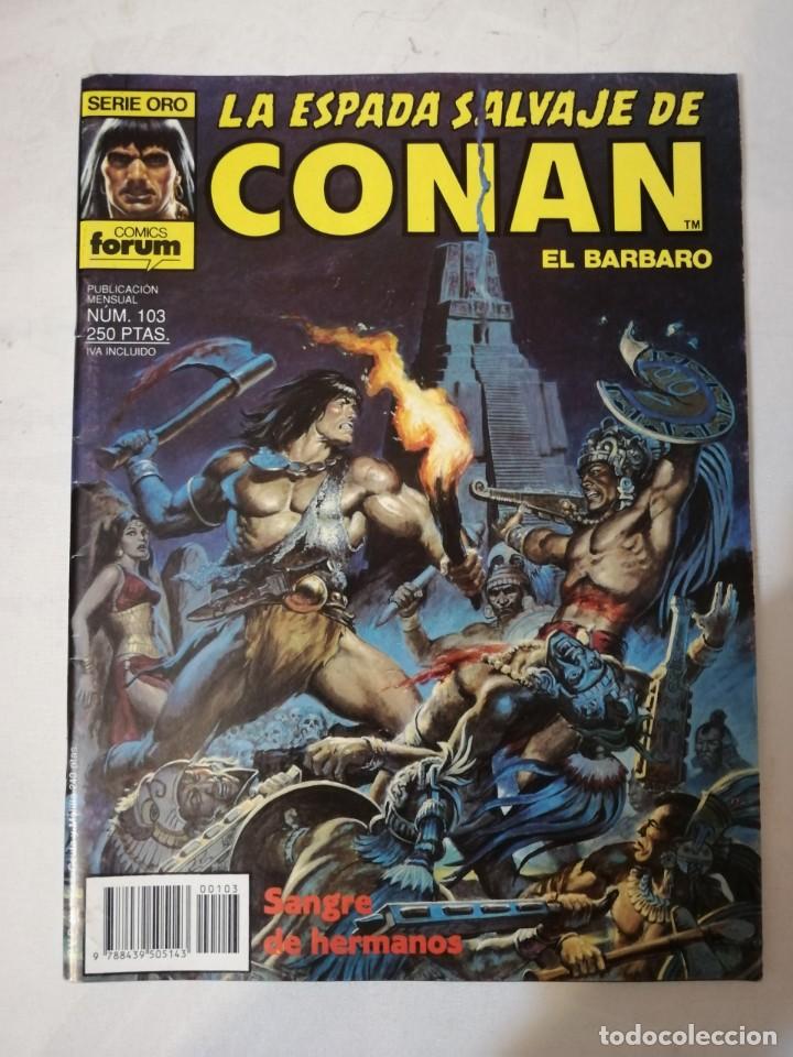 C&oacute;mics: LA ESPADA SALVAJE DE CONAN N&ordm; 103. - Foto 1