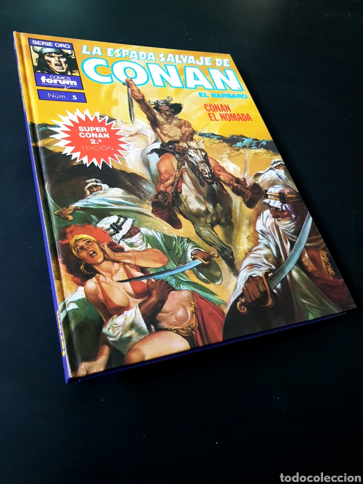C&oacute;mics: EXCELENTE ESTADO SUPER CONAN 5 TOMO FORUM 2&deg; EDICION - Foto 1
