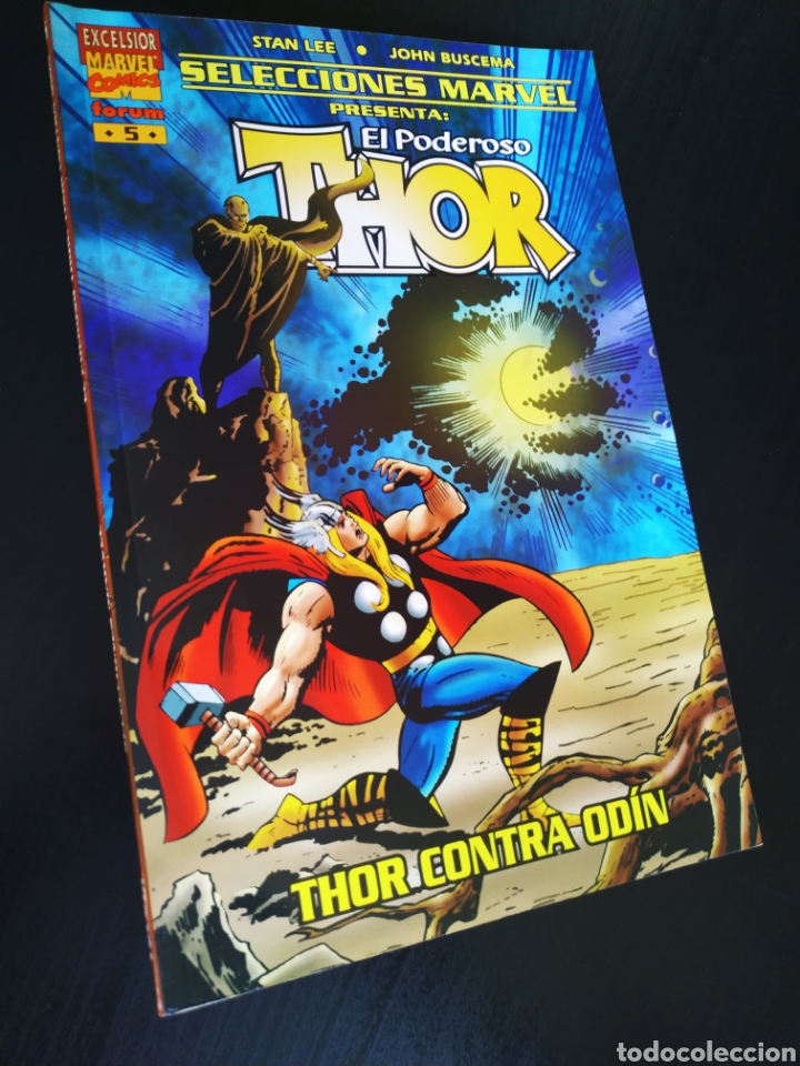 C&oacute;mics: EXCELENTE ESTADO SELECCIONES MARVEL EL PODEROSO THOR 5 THOR CONTRA ODIN FORUM - Foto 1