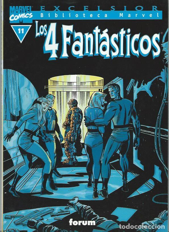 C&oacute;mics: LOS 4 FANT&Aacute;STICOS. N&ordm; 11 Biblioteca marvel - Foto 1