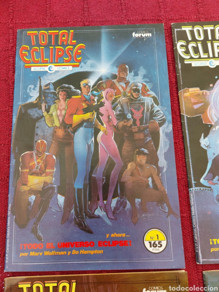 C&oacute;mics: TOTAL ECLIPSE SERIE DE 6 COMIC FORUM COMPLETA-BUEN ESTADO - Foto 6