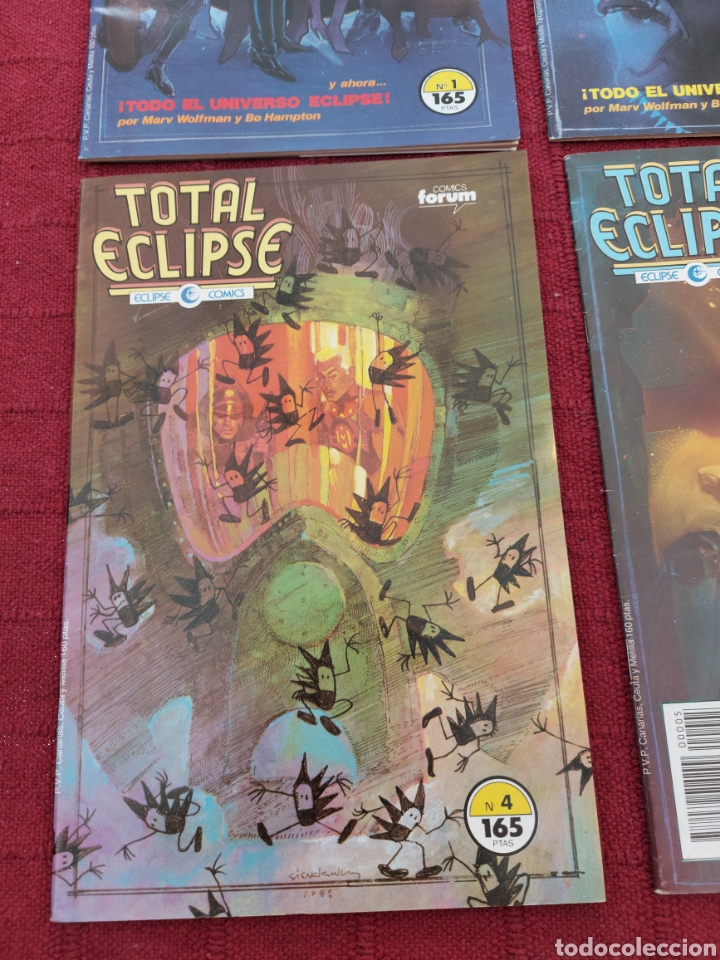 C&oacute;mics: TOTAL ECLIPSE SERIE DE 6 COMIC FORUM COMPLETA-BUEN ESTADO - Foto 8