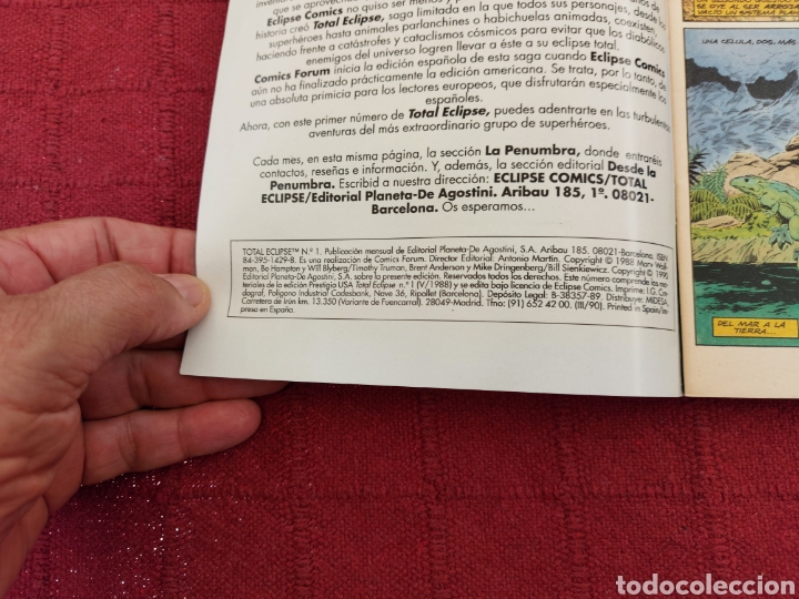 C&oacute;mics: TOTAL ECLIPSE SERIE DE 6 COMIC FORUM COMPLETA-BUEN ESTADO - Foto 21