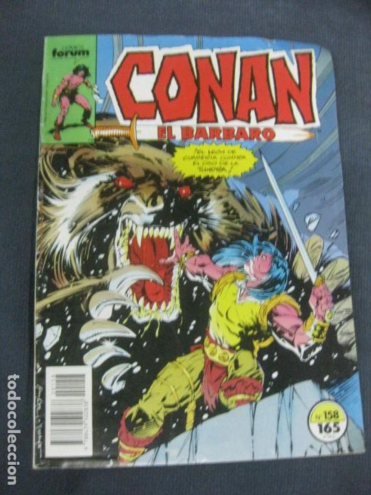 C&oacute;mics: CONAN EL BARBARO. N&ordm; 158. COMICS FORUM - Foto 1