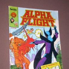 Cómics: ALPHA FLIGHT Nº 16. ALQUIMIA Y AMOR. JOHN BYRNE, WIACEK, ANDY YANCHUS. HULK SAL BUSCEMA. FORUM, 1986