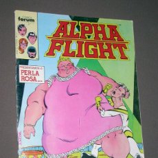 Cómics: ALPHA FLIGHT Nº 17. PERLA ROSA. JOHN BYRNE, WIACEK, ANDY YANCHUS. HULK SAL BUSCEMA. FORUM, 1986