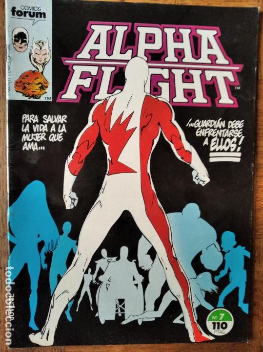 C&oacute;mics: ALPHA FLIGHT V.1 N&ordm; 7 - FORUM MARVEL. - Foto 1