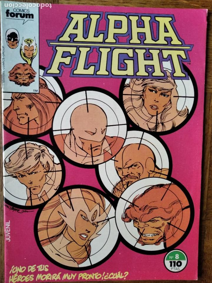 C&oacute;mics: ALPHA FLIGHT V.1 N&ordm; 8 - FORUM MARVEL. - Foto 1