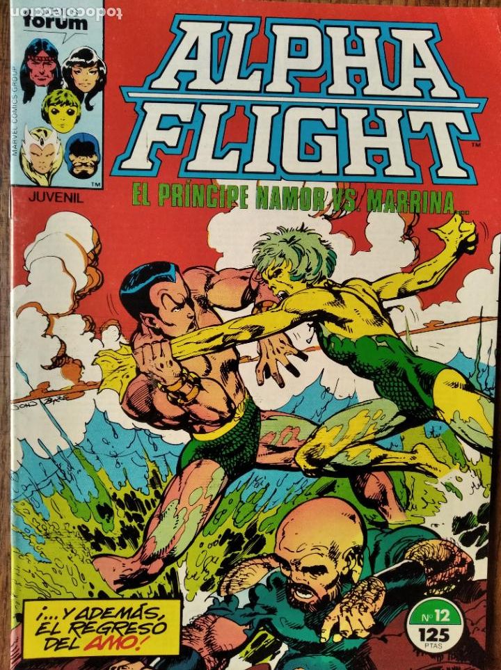 C&oacute;mics: ALPHA FLIGHT V.1 N&ordm; 12 - FORUM MARVEL. - Foto 1
