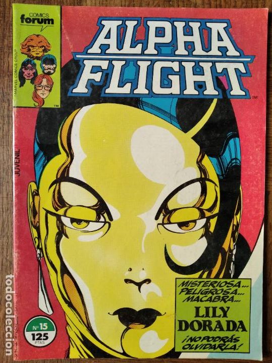 C&oacute;mics: ALPHA FLIGHT V.1 N&ordm; 15 - FORUM MARVEL. - Foto 1