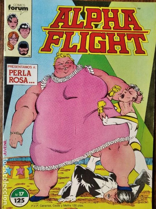 C&oacute;mics: ALPHA FLIGHT V.1 N&ordm; 17 - FORUM MARVEL. - Foto 1