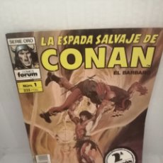 Cómics: LA ESPADA SALVAJE DE CONAN EL BARBARO (FORUM, SERIE ORO), NUM 1. Lote 216654106