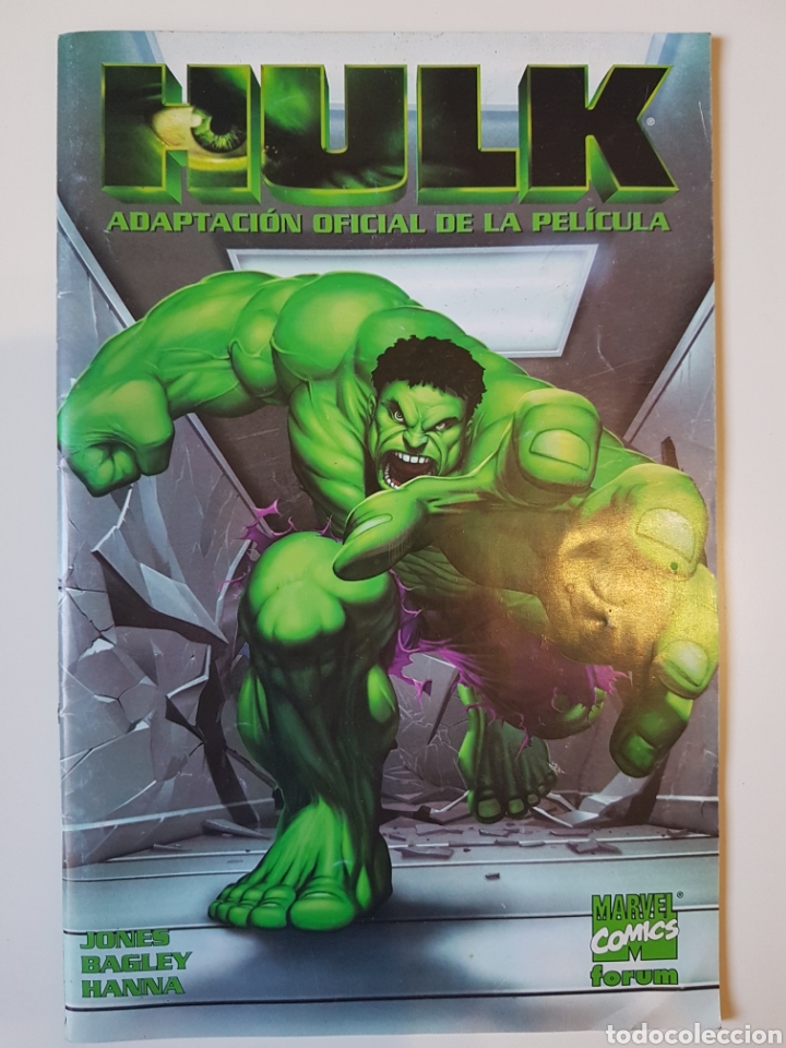 C&oacute;mics: HULK - ADAPTACI&Oacute;N OFICIAL DE LA PELICULA - GRAPA MARVEL FORUM - Foto 1