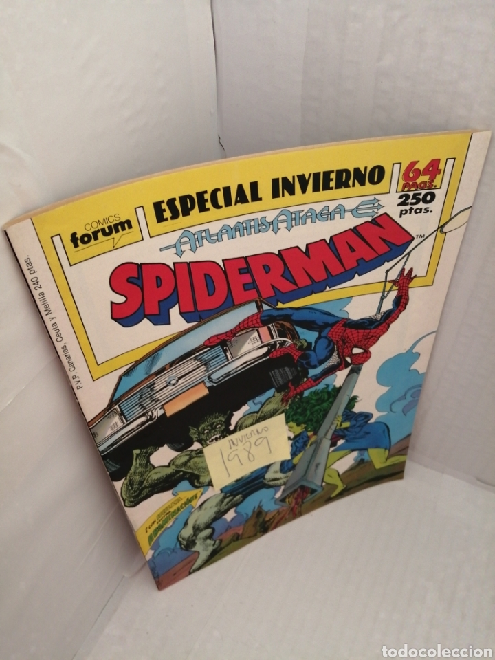 C&oacute;mics: SPIDERMAN, FORUM: Especial Invierno 1989 - Foto 3