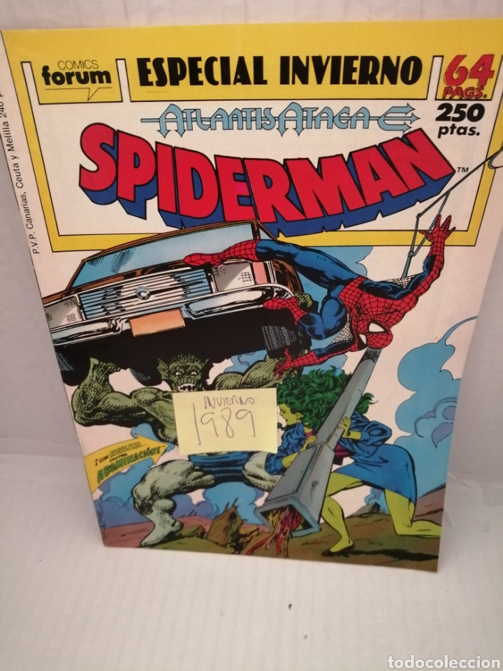 C&oacute;mics: SPIDERMAN, FORUM: Especial Invierno 1989 - Foto 1