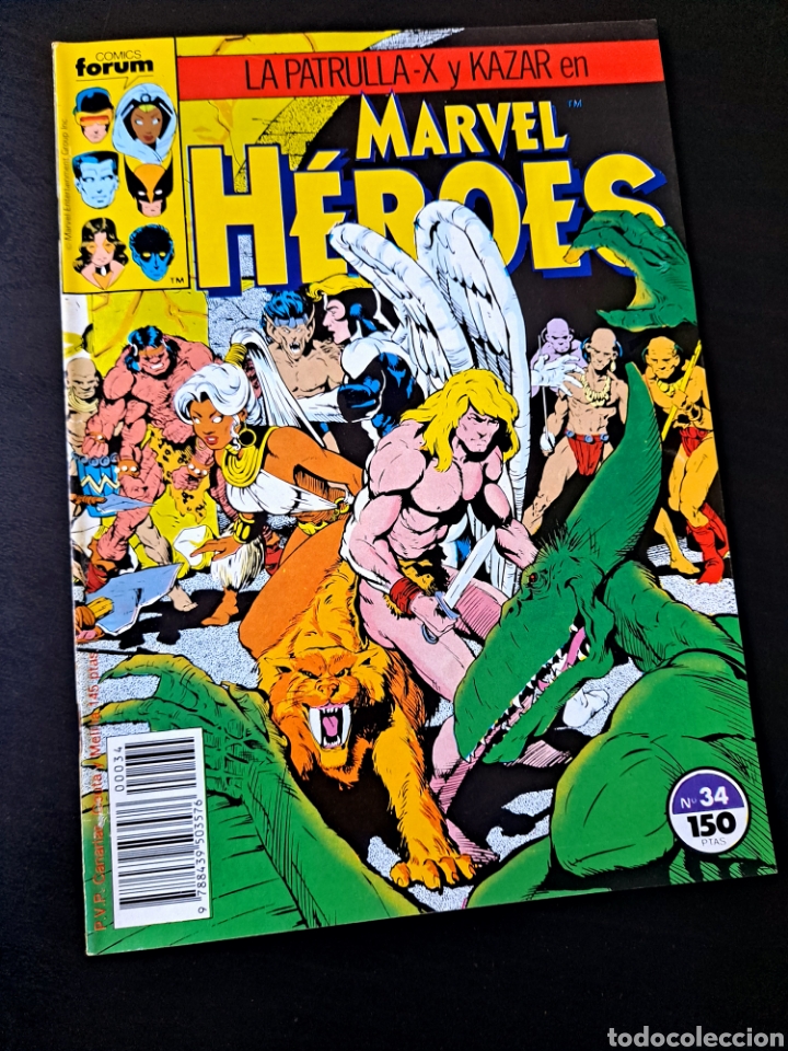 C&oacute;mics: MUY BUEN ESTADO MARVEL HEROES 34 FORUM