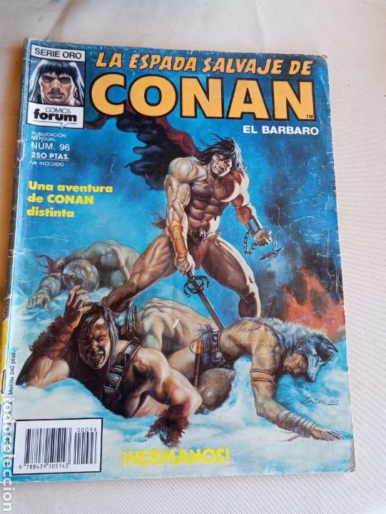 C&oacute;mics: **LA ESPADA SALVAJE DE CONAN, (COMICS FORUM) N&Uacute;MERO 96** - Foto 1