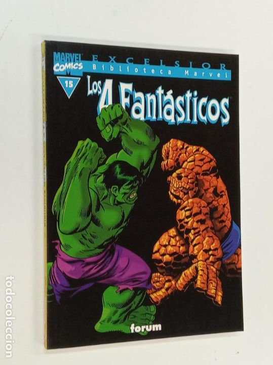 C&oacute;mics: BIBLIOTECA MARVEL EXCELSIOR LOS 4 FANT&Aacute;STICOS N&ordm; 15 / MARVEL - FORUM - Foto 1