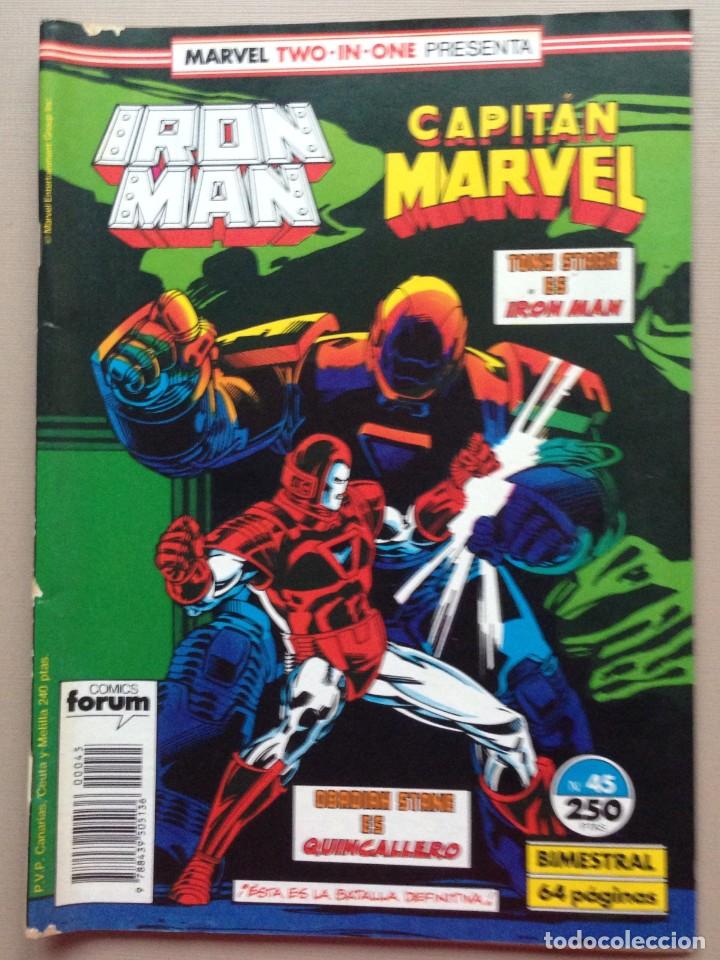 C&oacute;mics: IRON MAN-CAPITAN MARVEL N&ordm; 45 FORUM - Foto 1