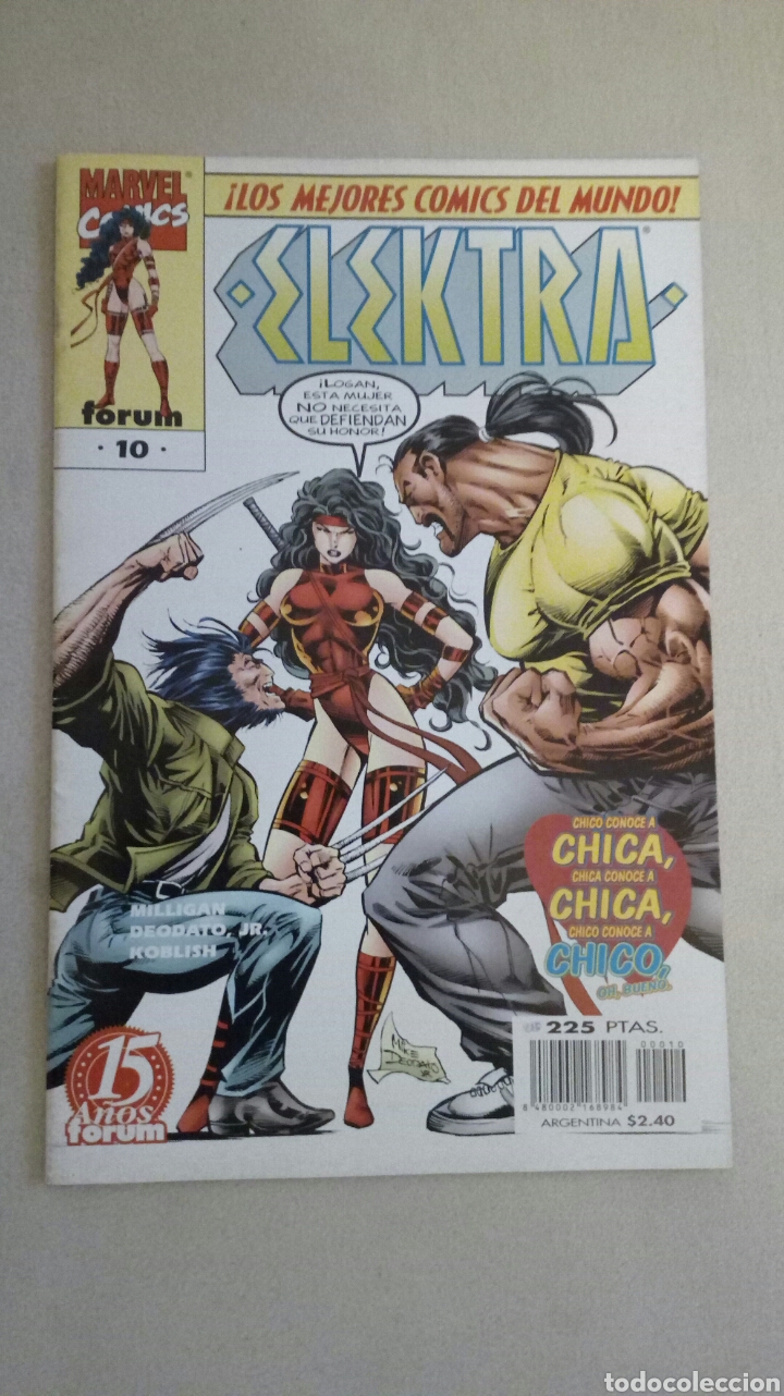 C&oacute;mics: Elektra num. 10 (Forum 1998) Lobezno - Foto 1