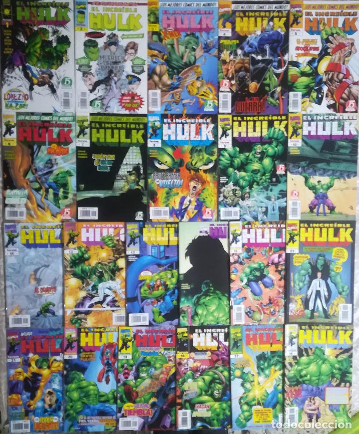 C&oacute;mics: EL INCREIBLE HULK VOL 3 COMPLETA 22 NUMEROS - Foto 1
