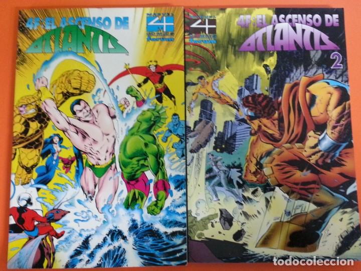 C&oacute;mics: 4F EL ASCENSO DE ATLANTIS - 2 TOMOS COMPLETA - Foto 1