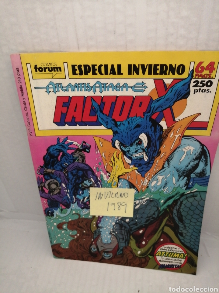 C&oacute;mics: Factor X Forum ESPECIAL INVIERNO 1989 - Foto 1