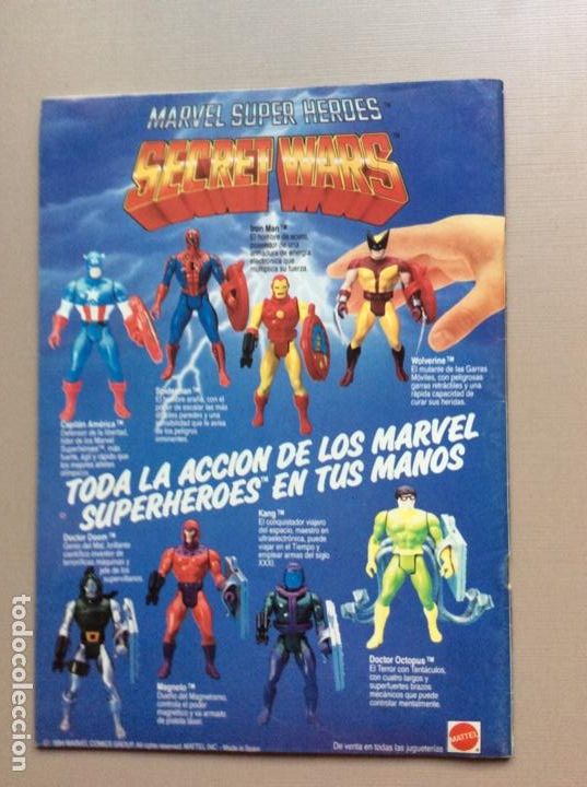 C&oacute;mics: MARVEL SUPERHEROES SECRET WARS N 4- FORUM - Foto 3