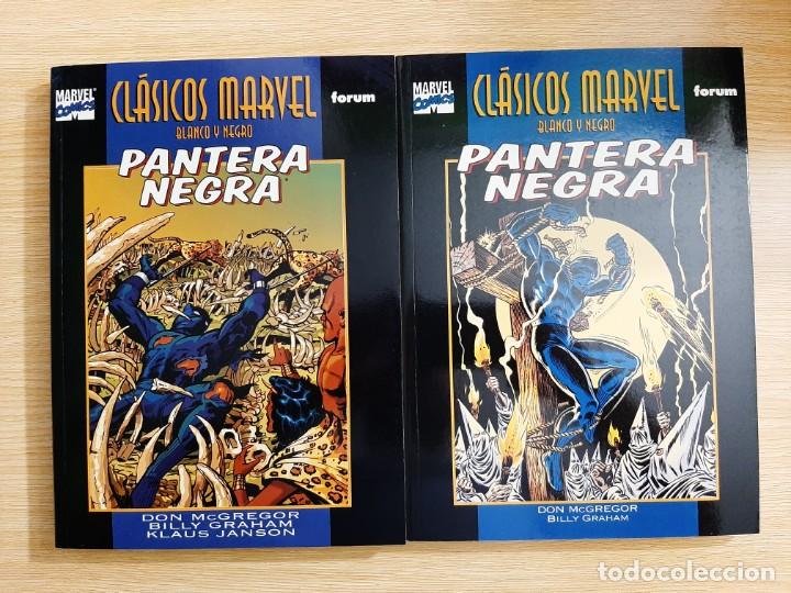 CLASICOS MARVEL BLANCO Y NEGRO - PANTERA NEGRA - FORUM (Tebeos y Comics - Forum - Prestiges y Tomos)