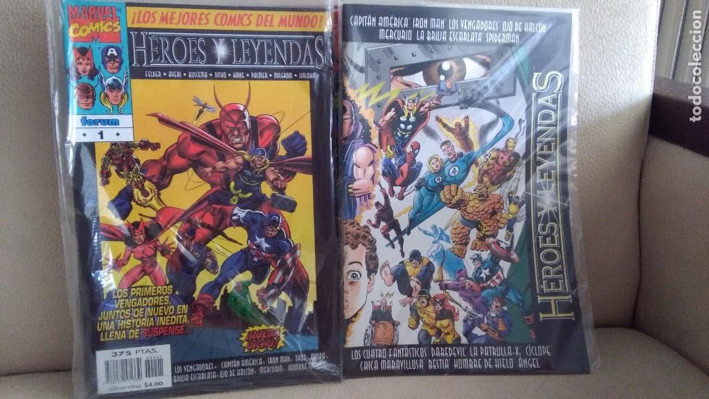 C&oacute;mics: HEROES Y LEYENDAS 1 Y 2 COMPLETA - Foto 1
