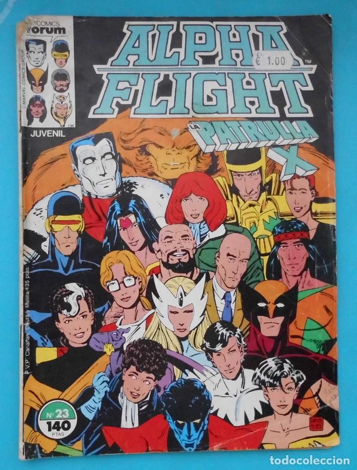 C&oacute;mics: TEBEO ALPHA FLIGHT Y LA PATRULLA X, COMICS FORUM N&ordm; 23 - Foto 1