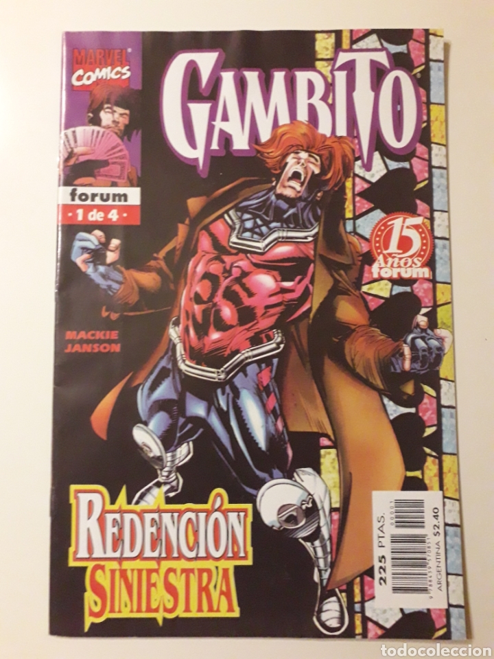 C&oacute;mics: Gambito. Redenci&oacute;n Siniestra num 1. Excelente estado - Foto 1