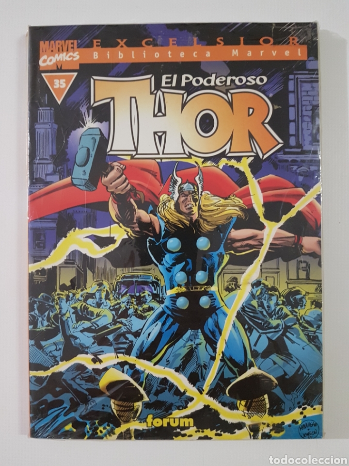C&oacute;mics: BIBLIOTECA MARVEL THOR N&ordm; 35 - TOMO MARVEL FORUM - Foto 1