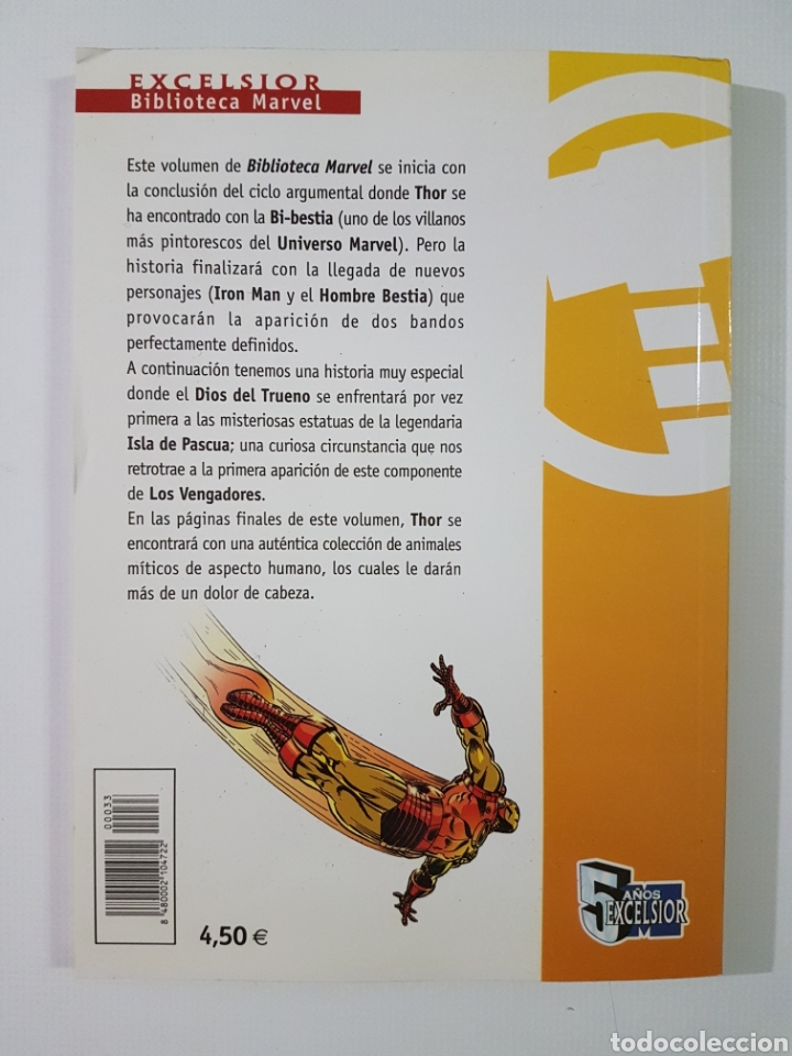 C&oacute;mics: BIBLIOTECA MARVEL THOR N&ordm; 33 - TOMO MARVEL FORUM - Foto 2