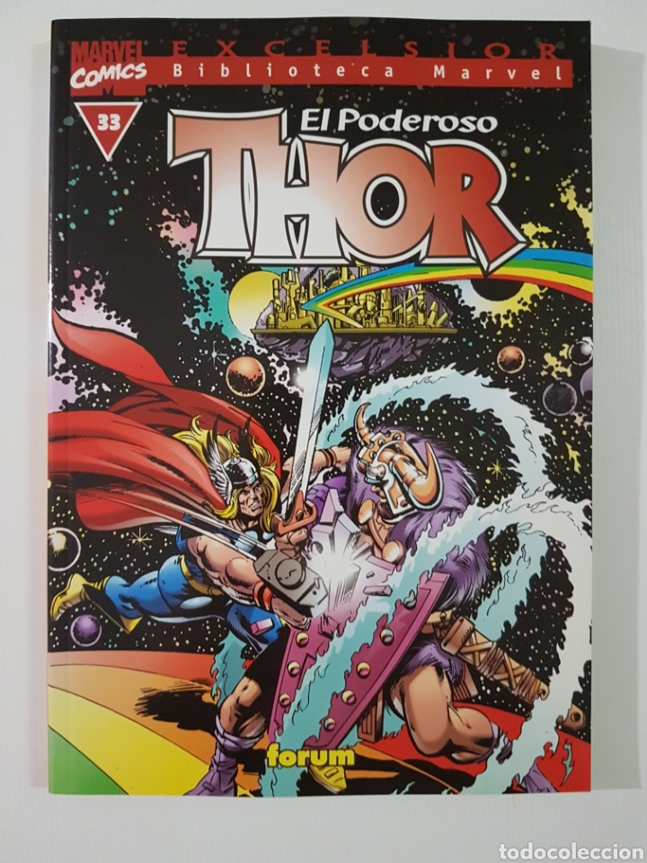 C&oacute;mics: BIBLIOTECA MARVEL THOR N&ordm; 33 - TOMO MARVEL FORUM - Foto 1