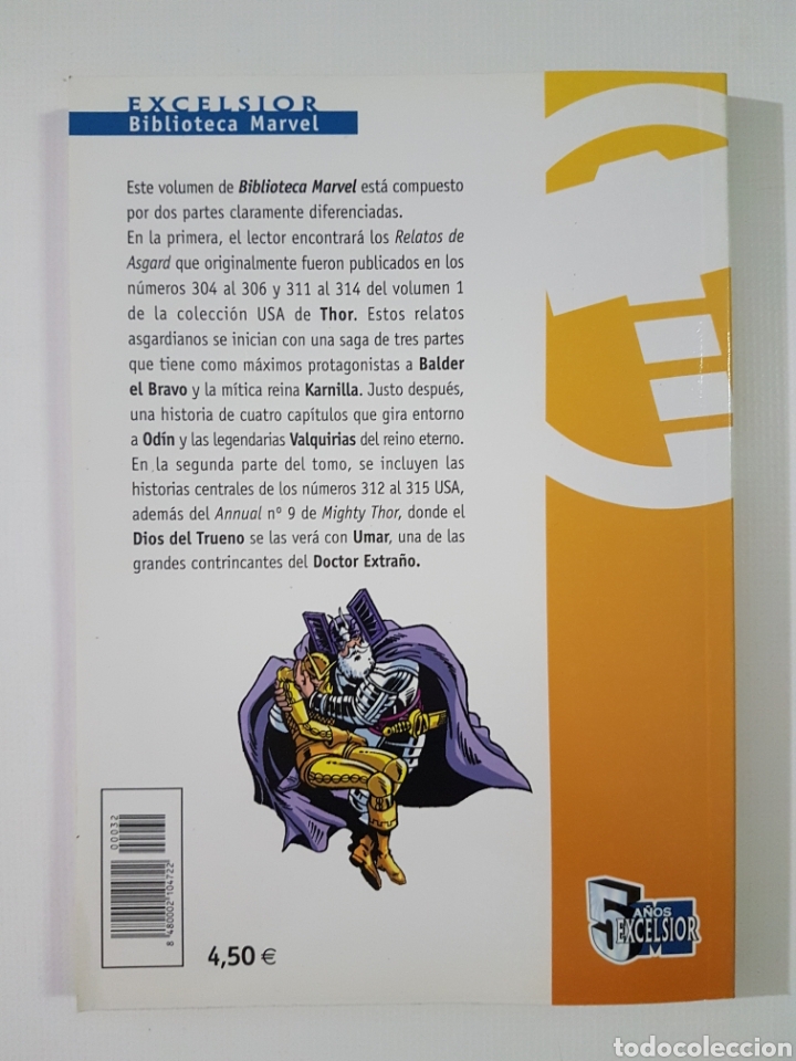 C&oacute;mics: BIBLIOTECA MARVEL THOR N&ordm; 32 - TOMO MARVEL FORUM - Foto 2