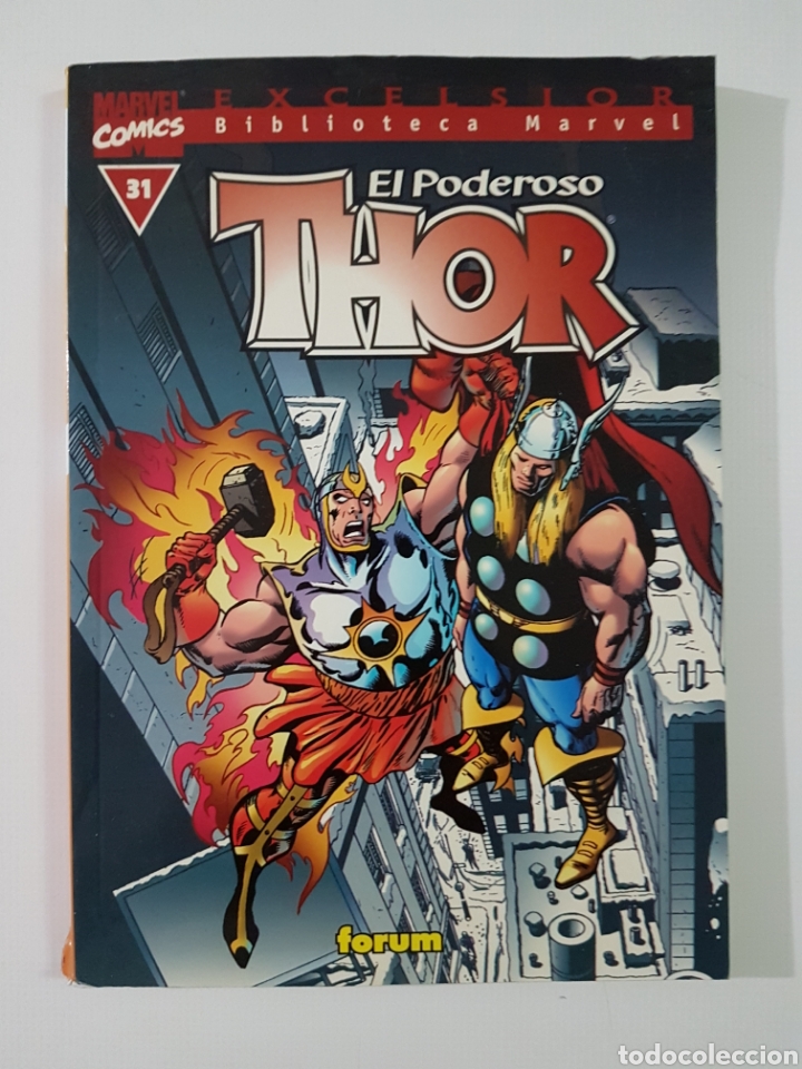 C&oacute;mics: BIBLIOTECA MARVEL THOR N&ordm; 31 - TOMO MARVEL FORUM - Foto 1