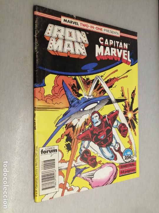 C&oacute;mics: IRON MAN - CAPIT&Aacute;N MARVEL N&ordm; 46 VOL. 1 / MARVEL - FORUM - Foto 1